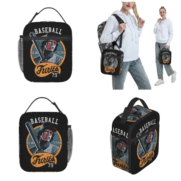 Baseball Furies The Warriors Insulated Lunch Bag Portable Meal Container Thermal Bag Tote Lunch Box School Travel Bento Pouch - Image 4
