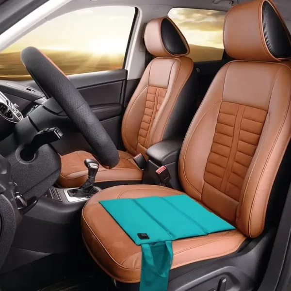 Winter Warm Heated Seat Mats USB Charging Car Camping Travel Electric Heating Pad Cushion Stadium Bleacher Folding Seat Cushion - Image 5