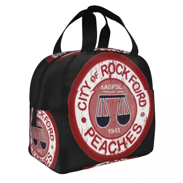 A League Of Their Own Peaches Insulated Lunch Bag Thermal Bag Meal Container Baseball Movie Large Tote Lunch Box Men Work Picnic - Image 2