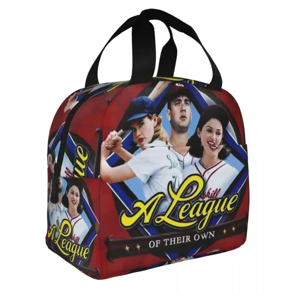 A League Of Their Own Baseball Insulated Lunch Bag Thermal Bag Reusable High Capacity Tote Lunch Box Men Women School Travel - Image 2