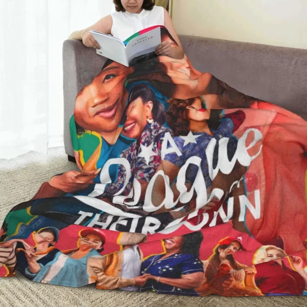 Baseball A League Of Their Own Movie Blanket Cover Fleece - Image 3