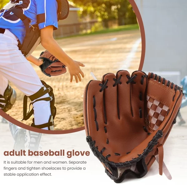 Baseball Glove Softball Right Hand For Adult Train - Image 5
