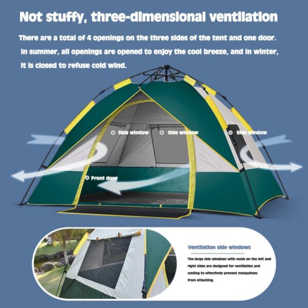 3-4 Person Camping Tent - Image 4