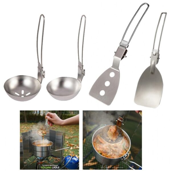 Stainless Steel Camp Utensils