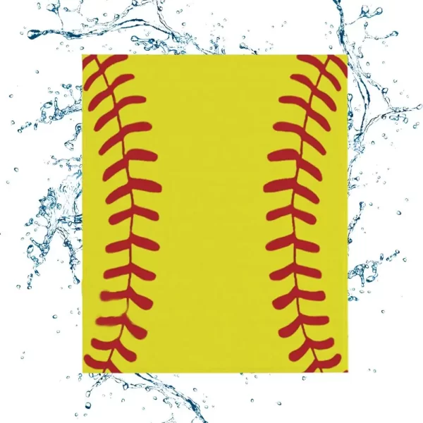 Softball Room Decor Soft Cute Baseball Texture Blanket - Image 8