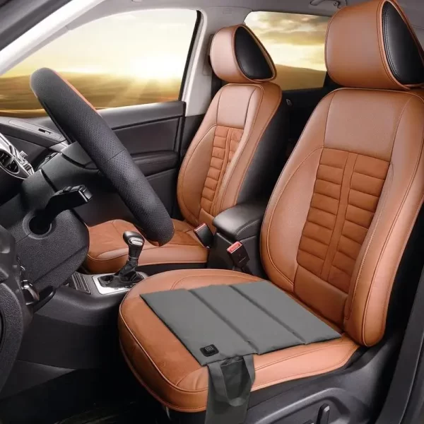 Winter Warm Heated Seat Mats USB Charging Car Camping Travel Electric Heating Pad Cushion Stadium Bleacher Folding Seat Cushion - Image 3