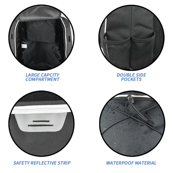 20-35L Baseball T-Ball Softball Equipment Bag Gear Large Main Compartment For Helmet Accessories Separate Shoes Compartment - Image 19