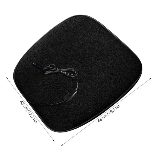 Heated Seat Cushion Stadium Seat Pad Heated Bleacher Cushion 12W Thermostat Heating Pad For Outdoor Sports Camping Fishing Home - Image 6