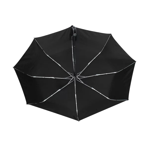 Red Stitching Baseball Three Folding Automatic Umbrella Parasol Portable Men Women Rain Umbrella With Black Coating Parapluie - Image 6
