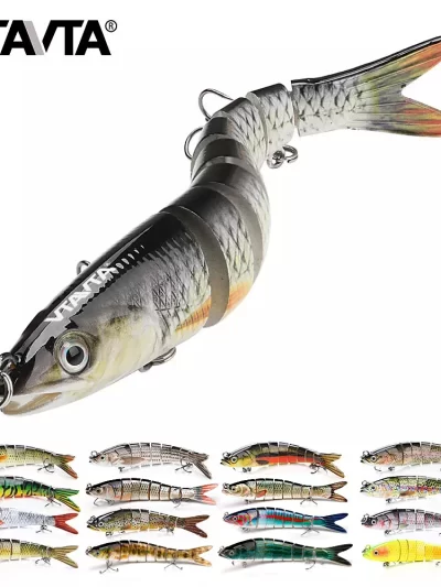 Realistic Jointed Crankbait Swimbait