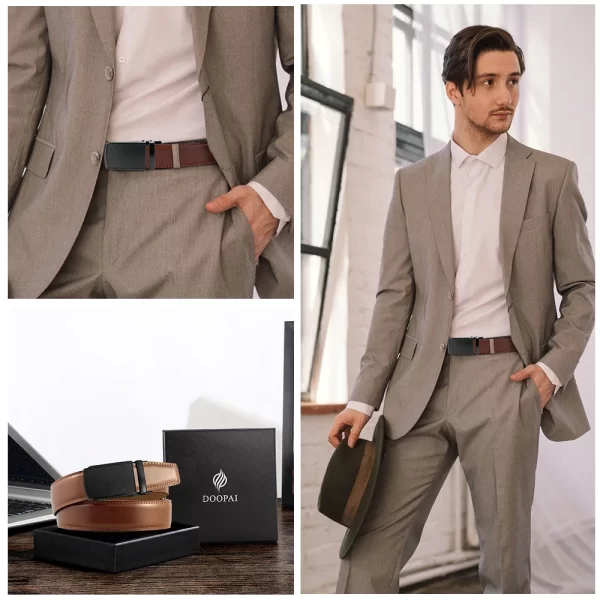 Mens Leather Belt - Image 3