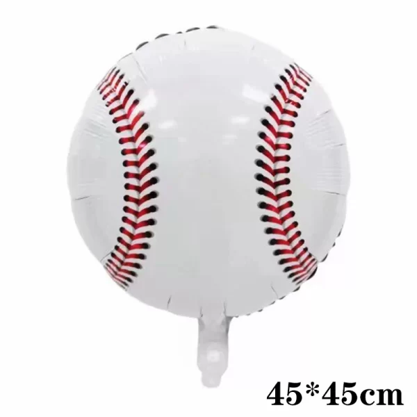 18inch Sport Theme Aluminum Foil Balloons Happy Birthday Party Decorations Kids  Helium Globos Inflatable Ball Supplies - Image 2