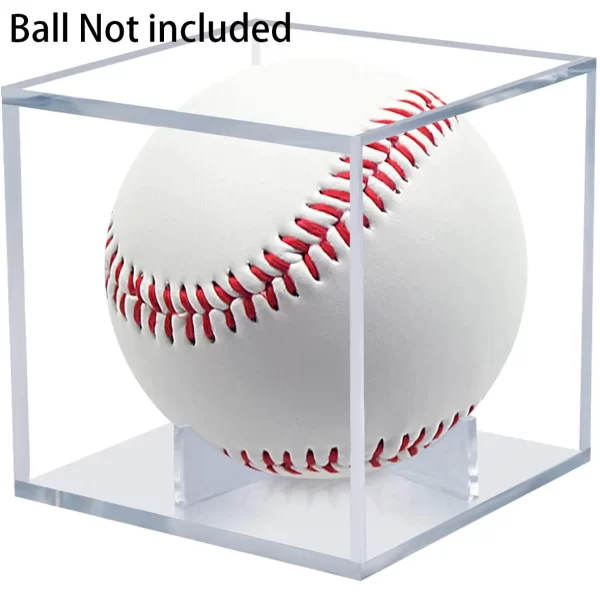 Quality Acrylic No. 9 Baseball Box Display Transparent Case For Souvenir Storage Box Holder Uv Protection Dust - Image 7