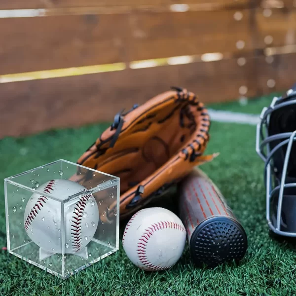 Quality Acrylic No. 9 Baseball Box Display Transparent Case For Souvenir Storage Box Holder Uv Protection Dust - Image 5