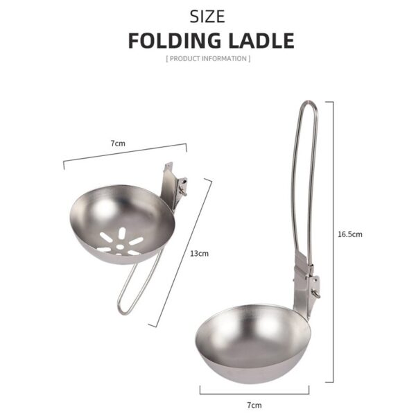 Stainless Steel Camp Utensils - Image 6
