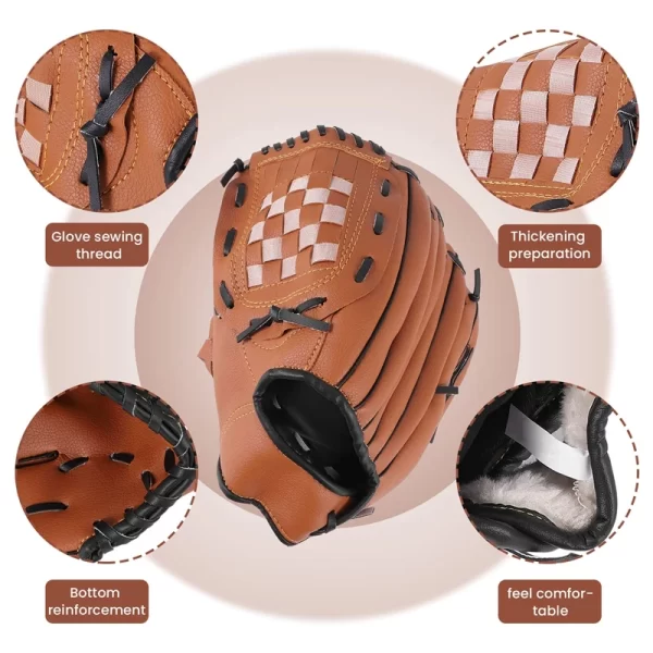 Baseball Glove Softball Right Hand For Adult Train - Image 4