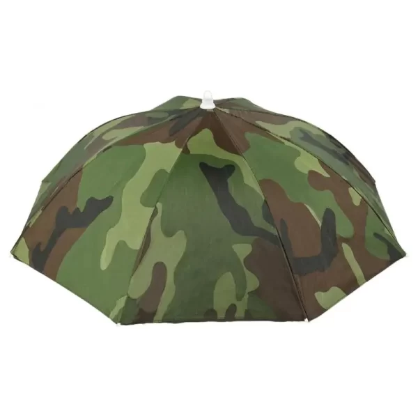 1/2/4PCS Portable Rain Umbrella Hat Army Green Foldable Outdoor Pesca Sun Shade Waterproof Camping Fishing Headwear Beach - Image 7