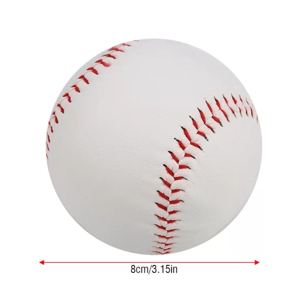 10 Inch Baseball High-Grade Pvc Softball/baseball, Soft Padded Practice Training Pvc Hand Stitched Softball Baseball - Image 6