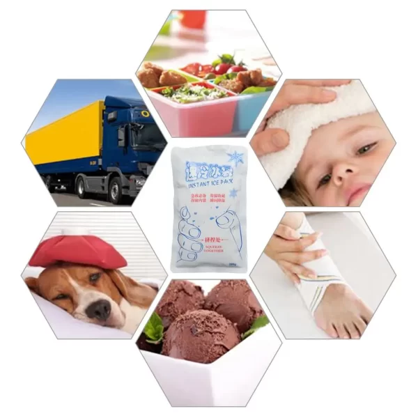 10PCS Instant Portable Cold Pack Capacity Disposable Ice Pack For Athletes Outdoor Activities Cooler Bag Lunch Food Lunch Box - Image 3