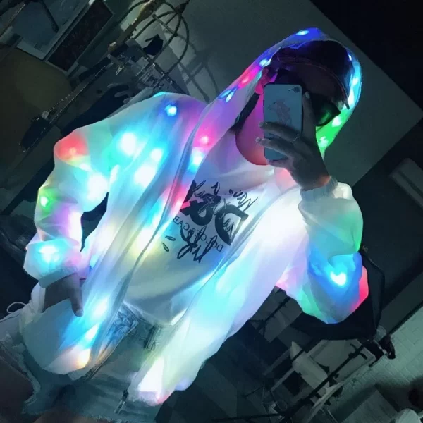 Creative Light Emitting Pants Waterproof Clothes Dancing Colorful Flash LED Lighs Pant Christmas Party Clothes Luminous Costume - Image 4
