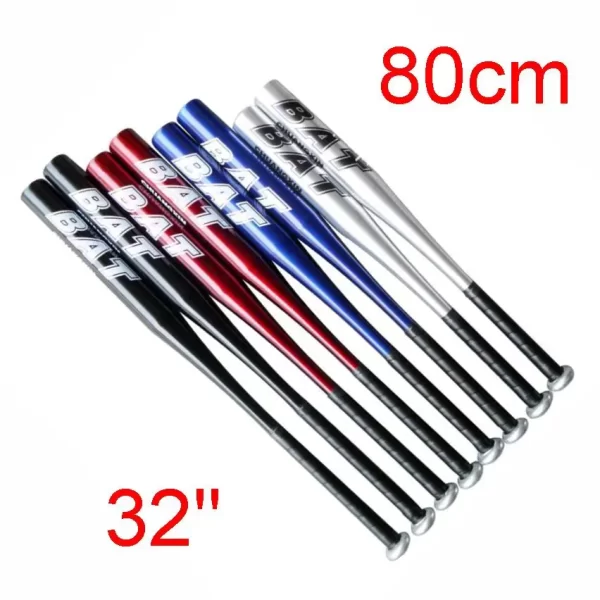 32" Alloy Aluminium Baseball Bat High Hardness Endurance Professional Process Comfortable Red Black Silver Blue