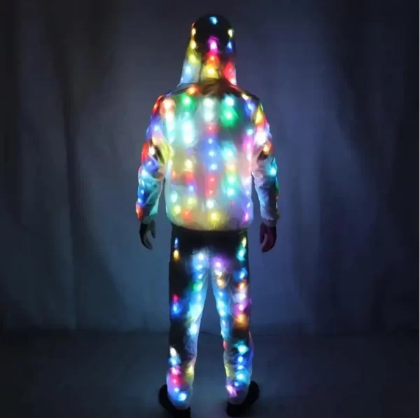 Creative Light Emitting Pants Waterproof Clothes Dancing Colorful Flash LED Lighs Pant Christmas Party Clothes Luminous Costume - Image 3