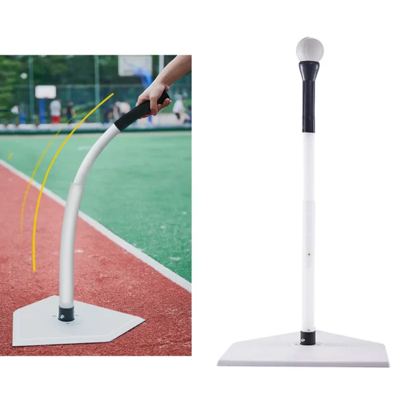 Outdoor Sports Baseball Batting Tee Training Adjustable Softball Practice Stand for Kids Youth Adults - Image 2