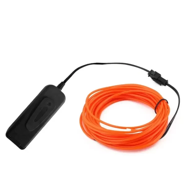 Glow EL Wire Cable LED Neon Christmas Dance Party DIY Costumes Clothing Luminous Car Light Decoration Clothes Ball Rave 1m/3m/5m - Image 15