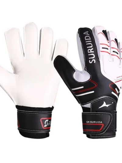 Thickened Anti Slip Kids Football Goalie Gloves
