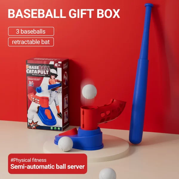 PINJIAN Baseball Bat Kids Set Toy Children Foam Plaything Cricket Sports Toddler Outdoor T Toys Game Kit Practice Beach Safe Tee - Image 7