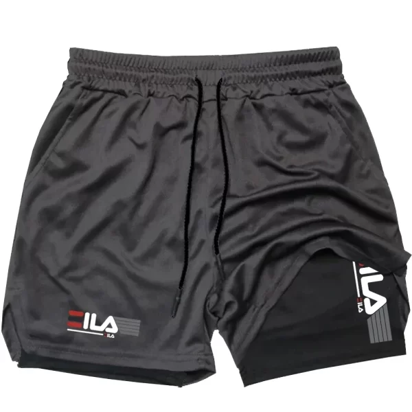 Men's Two-in-one Sports Shorts - Image 3