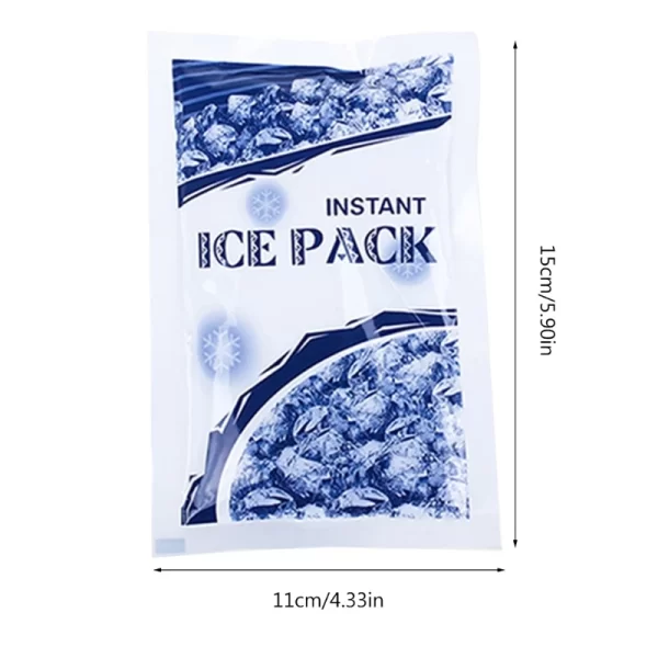 100g Disposable Ice Bag Ice Pack Instant Cooling Speed Cold Ice Bag Sunstroke Outdoor Emergency Survival for Drop Shipping - Image 4
