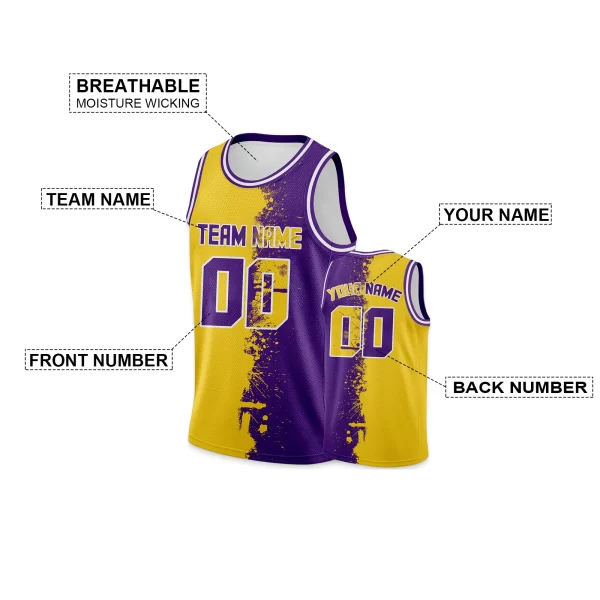 Kids Custom Basketball Jersey - Image 4