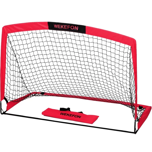 Soccer Goal 5' x 3.1' Portable Soccer Net with Carry Bag for Backyard - Image 8