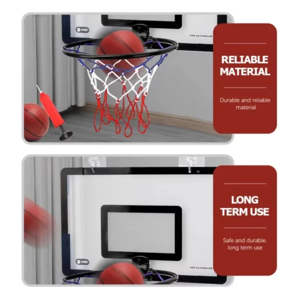 Indoor Kids Mini Basketball Hoop Set - Image 6