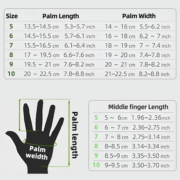 Sportout Youth&Adult Goalie Goalkeeper Gloves,Strong Grip for The Toughest Saves, with Fingerave& 4+3MM Latex - Image 5