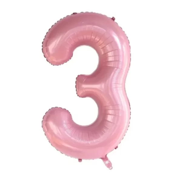 Disney 40 inch pearl pink pearl blue numeral slim body American version aluminum film balloon birthday party decoration - Image 21