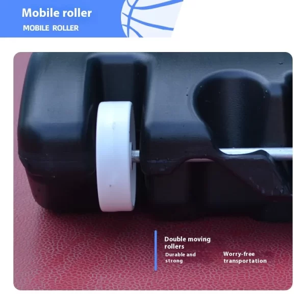 Outdoor Mobile Adjustable Basketball Frame - Image 4