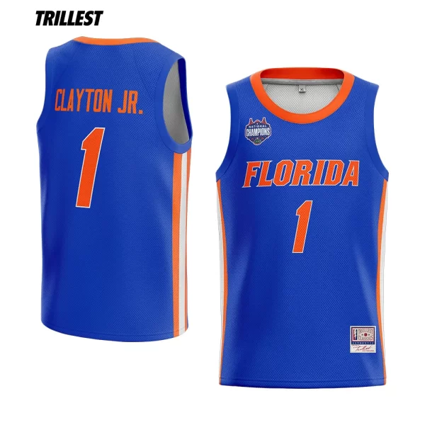 Trillest 2025 National Champions Florida Walter Clayton Jr. Jersey - Image 2