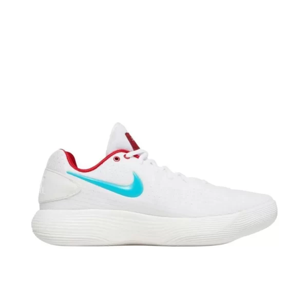 Women's Nike Hyperdunk 2017 Men Sail White University Red - Image 6