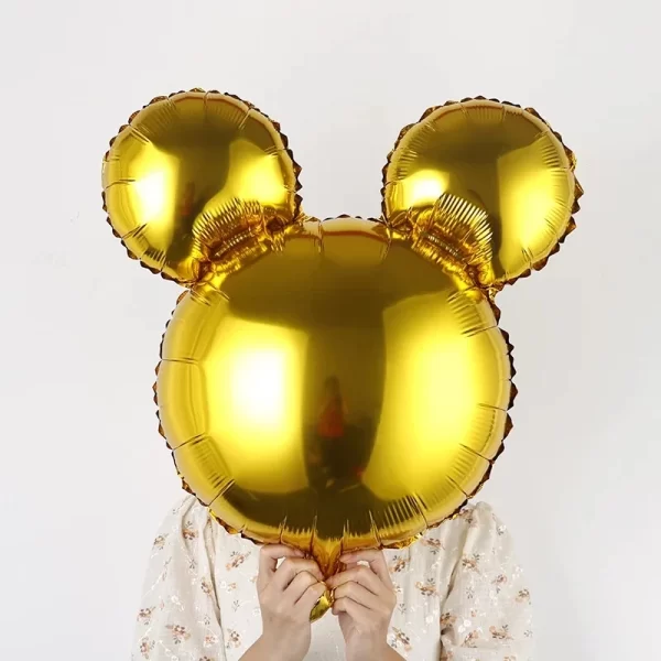 Disney 24 inch Mickey Head Large Aluminum Foil Balloon Wedding Children's Birthday Party Decoration Supplies - Image 5