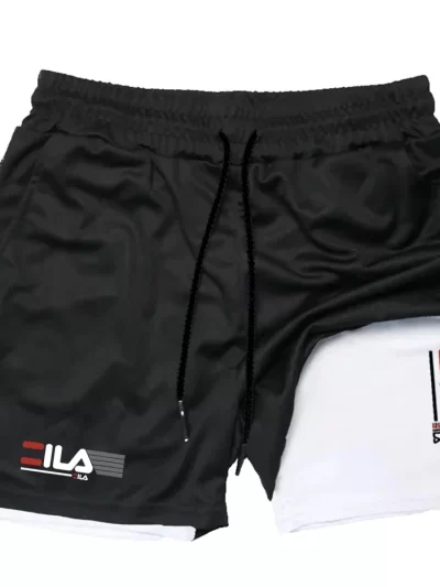 Men's Two-in-one Sports Shorts