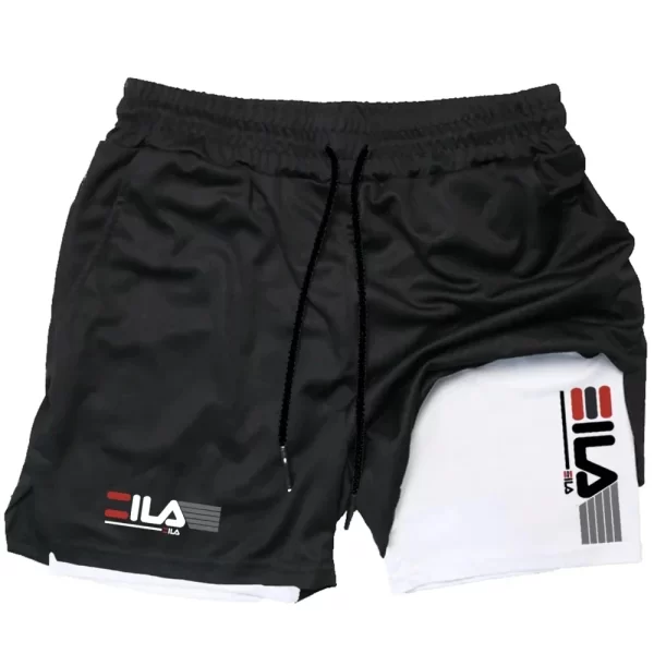 Men's Two-in-one Sports Shorts