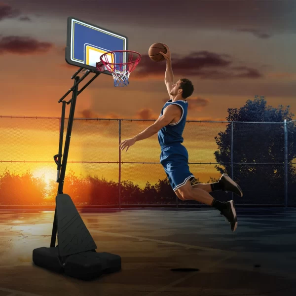 Portable Basketball Hoop for Youth Adults & Professional Match - Image 2