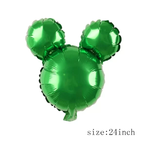 Disney 24 inch Mickey Head Large Aluminum Foil Balloon Wedding Children's Birthday Party Decoration Supplies - Image 10