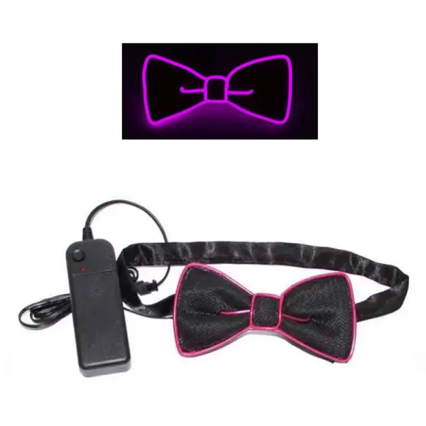 Light Up Men's Led Suspenders Bow Tie Perfect For Music Suspenders Illuminated Led Festival Costume Party - Image 10