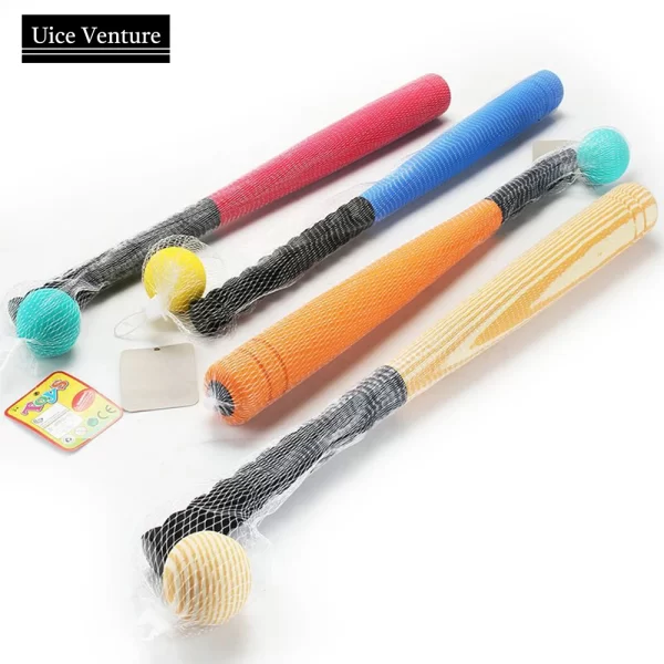 Baseball Bat Toy Set Children Kids Training Portable Indoor Interactive Toys Foam Yard Resistant Wear Toddler Beginners Bats - Image 3