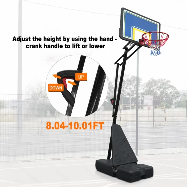 Portable Basketball Hoop for Youth Adults & Professional Match - Image 4