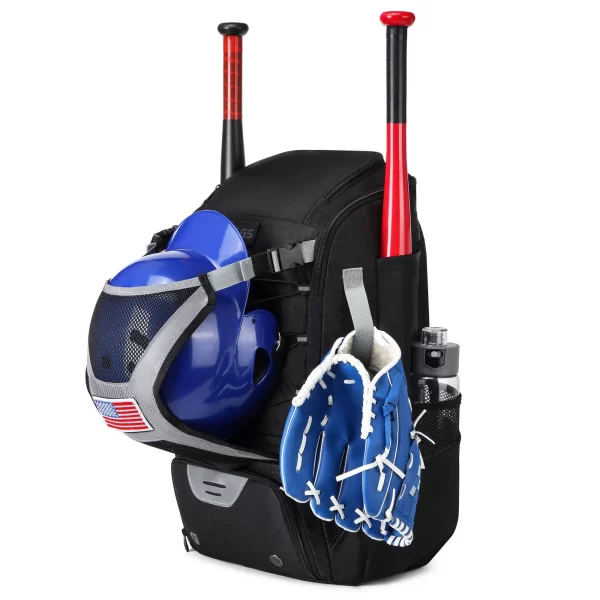 American Baseball Backpack Kits Softball Backpack Large Capacity Portable Multifunctional Sports Bag Travel Backpack - Image 6