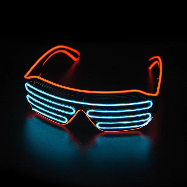 Glowing Glasses LED Gafas Luminous Bril Neon Christmas Glow Sunglasses Flashing Light Glass for Party Supplies Prop Costumes New - Image 9